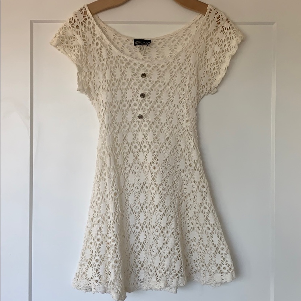 Vintage swim-suit coverup | true size S